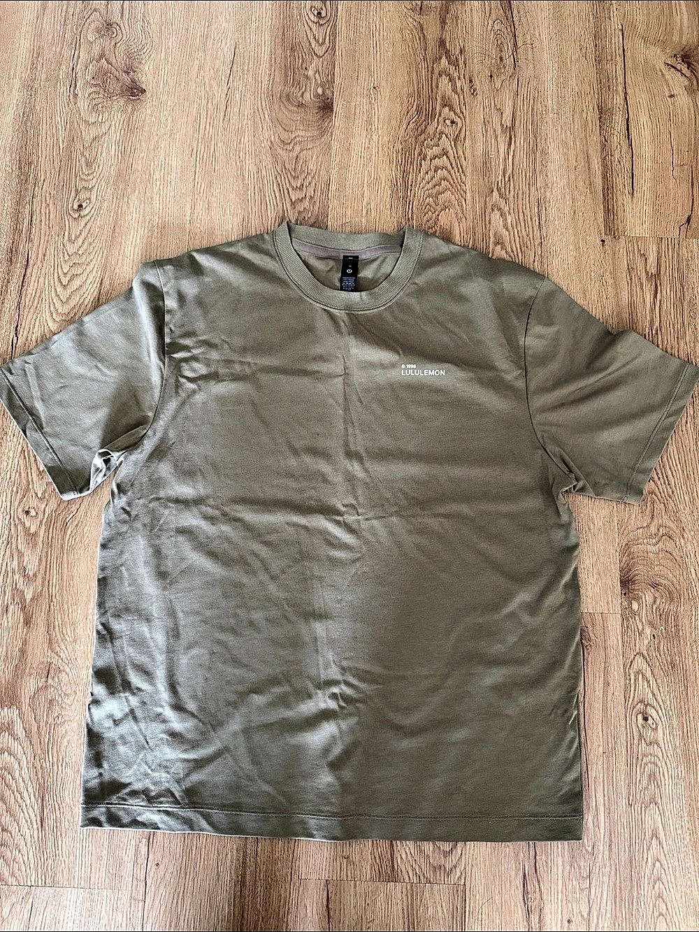 lululemon Relaxed-Fit Cotton Jersey T-Shirt *1998 Green Medium